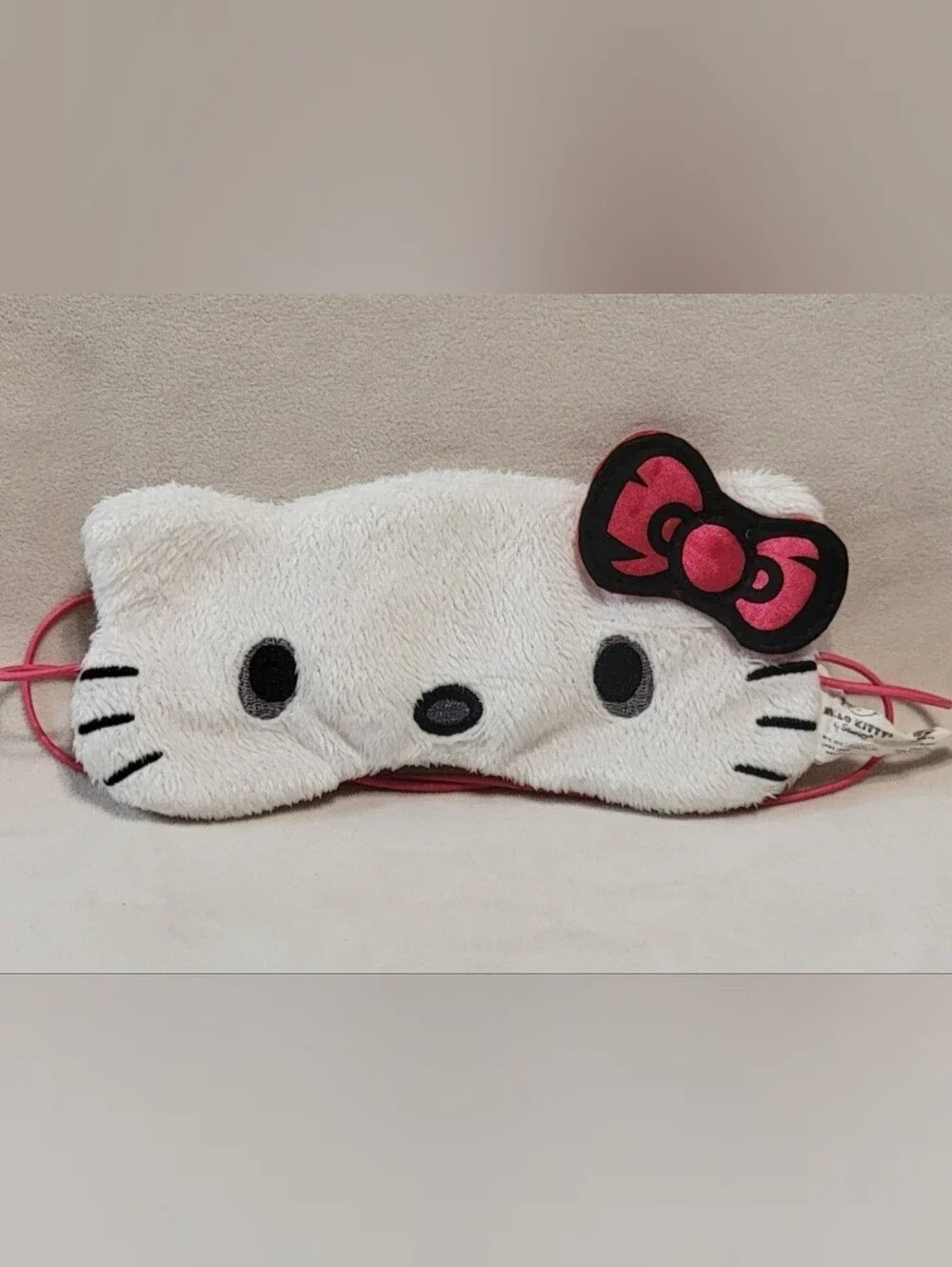 SUPER RARE 2011 Hello Kitty x Loungefly zombie sleep mask Hot Topic Sanrio